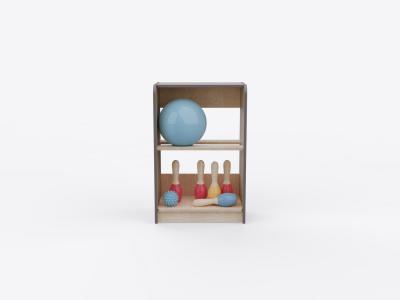 Стеллаж для мячей из коллекции «НЕГА» (855х560х350)