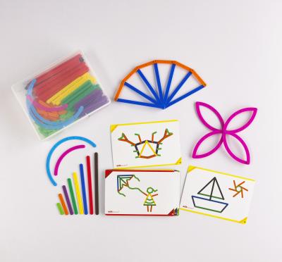 Палочки счетные Геостикс "Юниор" (200 дет.). Набор с заданиями