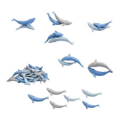 Материал счетный "Киты" (36 шт. 18 больших и 18 маленьких)