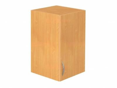 Секция шкафа модульного верхняя 2-ярусная узкая закрытая (левая) 