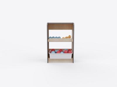 Стеллаж с бортиком из коллекции «НЕГА» (855х560х350)