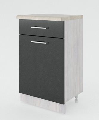  Тумба разделочная с ящиком 500*400 МДФ глянец