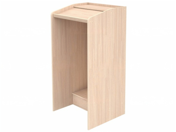 Трибуна для выступлений напольная дуб молочный