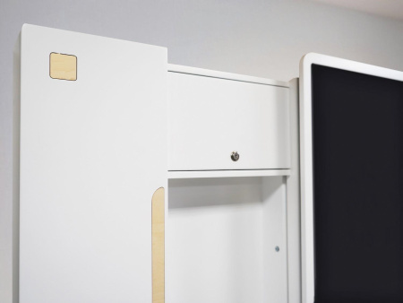 «Фибоначчи» - Интерактивная раздвижная доска с магнитно-меловой поверхностью