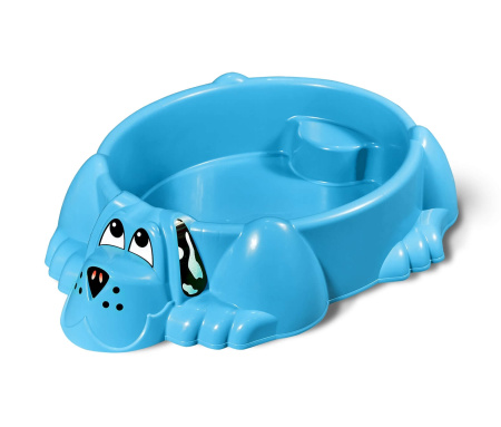 Песочница KIDS Собачка с крышкой 432