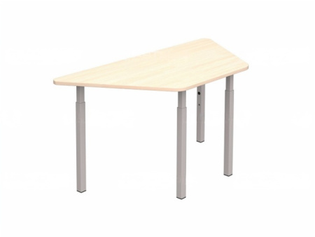 Стол "Трапеция" игровой  регулируемый 1-3 г/р дуб молочный