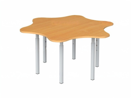 Стол "Ромашка" игровой  регулируемый 1-3 г/р бук бавария