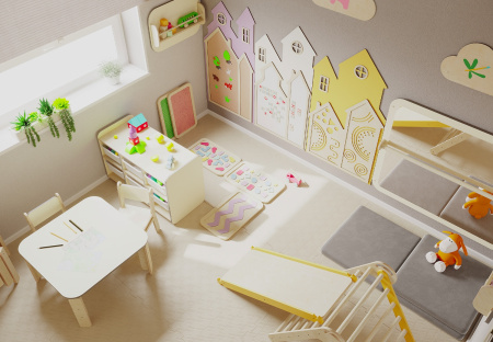 Кабинет ранней помощи и развития детей 12 м2