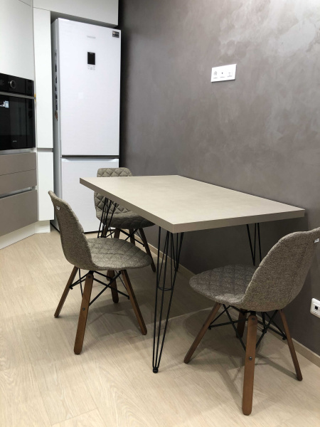 Подстолье SHT-TU10 черное металлическое