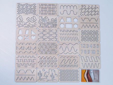 «Трафаретки» - Трафареты для письма и рисования детям