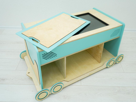 «Игровоз» - модульный органайзер в виде паровоза для детского сада