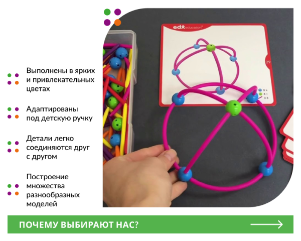 Конструктор геометрический 3D