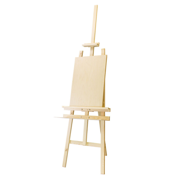 Мольберт-лира Карл с дополнительной полочкой для инструментов