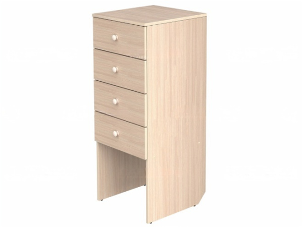 Шкаф для читательских формуляров библиотечный дуб молочный