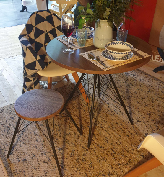 Основание для стола SHT-TU2-1 черный муар