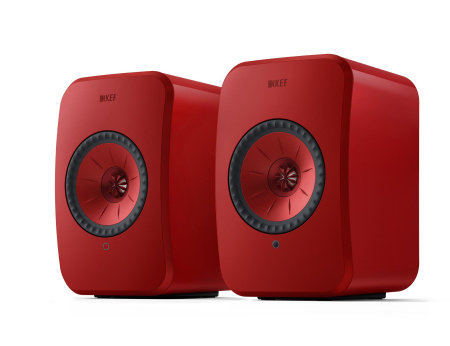Полочная акустика KEF LSX II Lava Red