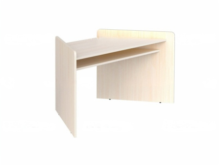 Стол "Трапеция" игровой корпусный нерегулируемый дуб молочный