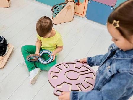 Комплект ручных балансиров для детей «Балу» (фиолетовый, 4 шт.)