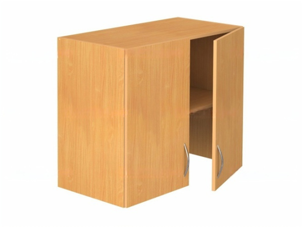 Секция шкафа модульного верхняя 2-ярусная широкая закрытая