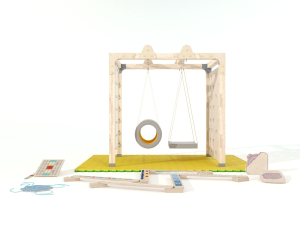 Спортивно-игровой комплекс «Сенсорум» для сенсомоторной интеграции и нейрокоррекции. 2х1.5 м.