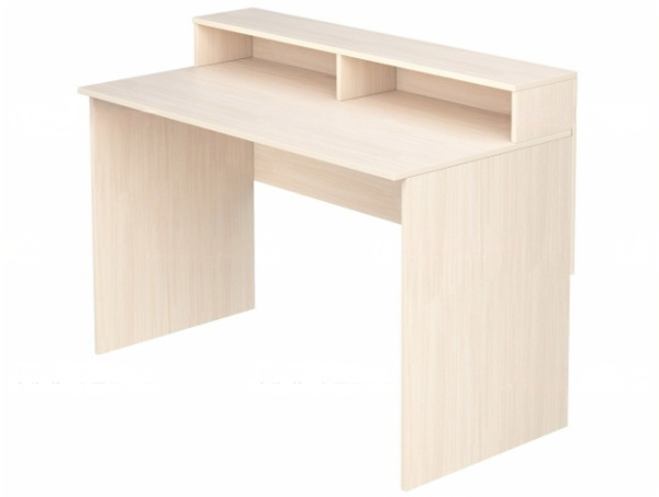 Стол для выдачи книг для библиотеки дуб молочный