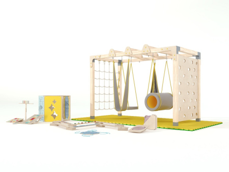 Спортивно-игровой комплекс «Сенсорум» для сенсомоторной интеграции и нейрокоррекции. 3х1.5 м.