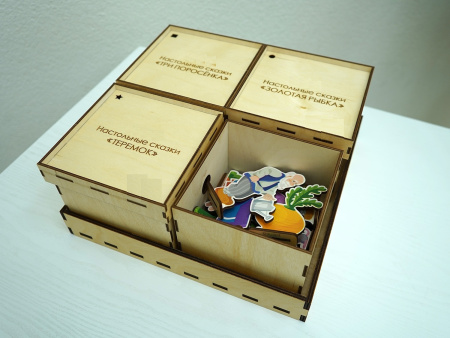 Настольные развивающие сказки