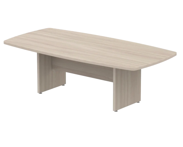 Конференц стол фигурный 240x120 см ясень