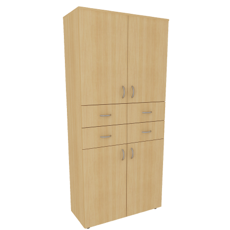 Шкаф широкий для учебных пособий (2010х850х450)