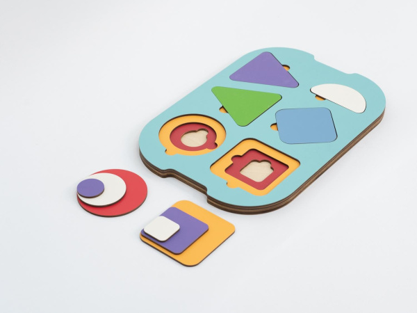 Набор развивающих игр для детей "Мир чудес"