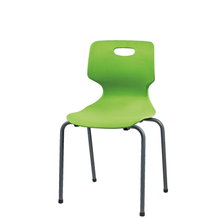 Стул «Омада», Каркас без колес гр.6, с пластиковым сид 5-7 (TC F 402.01 Салатовый)