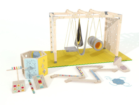 Спортивно-игровой комплекс «Сенсорум» для сенсомоторной интеграции и нейрокоррекции. 3х1.5 м.