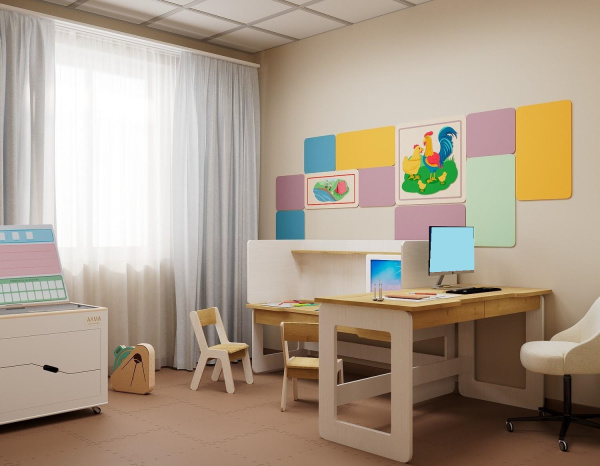 Комплект оборудования для кабинета специалиста по работе с РАС 10 м2