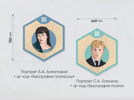 «Стендум - Русский язык, Литература» - набор информационно-методических панелей (11 шт.)