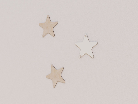 Декоративные настенные панели «Звезды» 3 шт