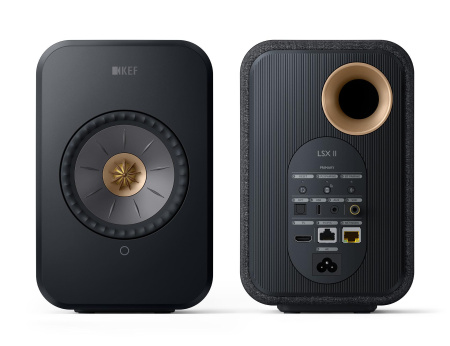 Полочная акустика KEF LSX II Carbon Black