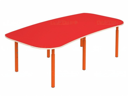 Стол "Фасолька" игровой регулируемый 1-3 г/р цветной