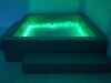 Сухой бассейн с шариками и RGB-подсветкой 140х140 см