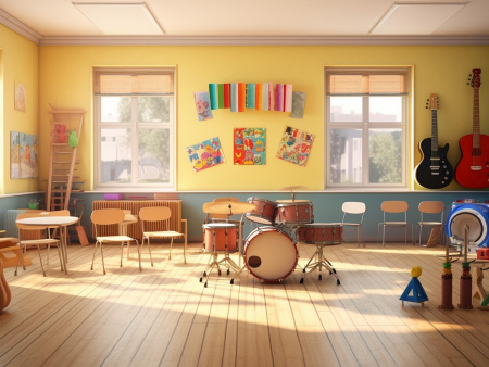 Детские музыкальные инструменты для садов и школ