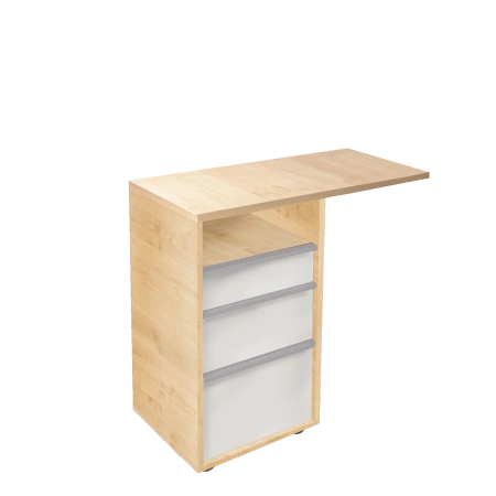 Тумба приставная правая "Серии МАГИСТР" ТП-01  16 мм. (774х430х760)