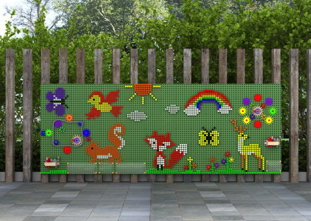 STEM Стена основание для улицы 800 x 1200 Набор 2 шт.