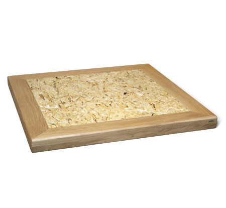 Столик журнальный SHT-TU29/H36/70/70 ДУБ/OSB