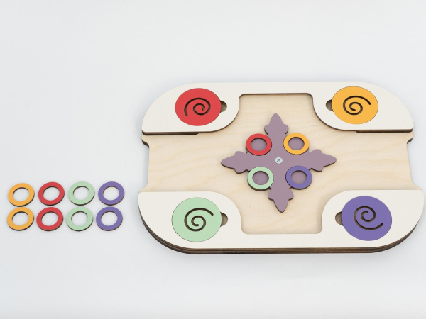 Набор развивающих игр для детей "Мир чудес"