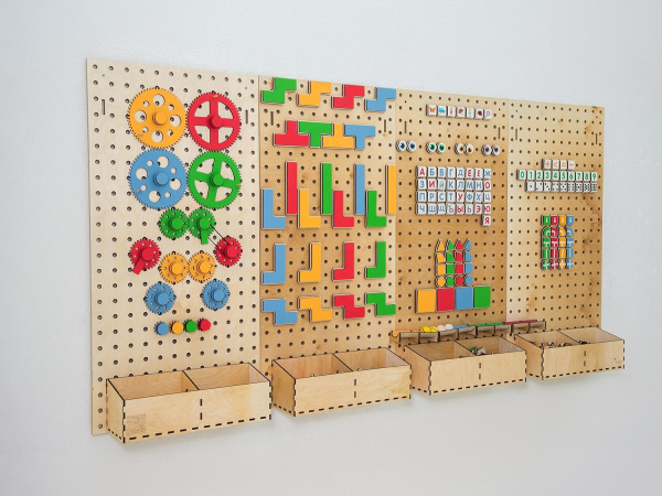 Стена для конструирования " STEM"