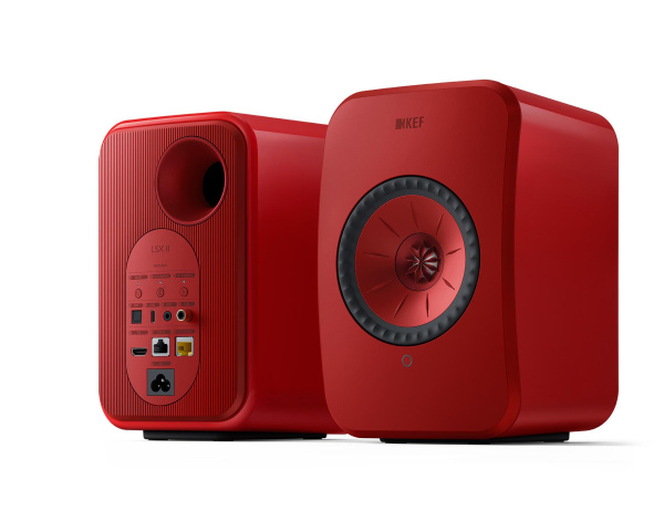 Полочная акустика KEF LSX II Lava Red