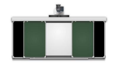 Рельсовая система  комби (зеленый/черный)