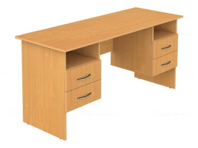 Стол письменный с подвесными тумбами 1600 мм (мод.2)