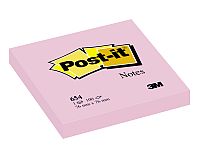 Блок д/заметок (записей) с клеевым краем 76* 76мм 100л "Post-It" розовый 