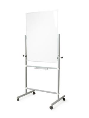 Поворотная магнитная полимерная школьная доска  комбинированная(черный/маркер)