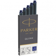 Баллончики д/Перьевой ручки "Cartridge Quink" синие (5шт набор) 